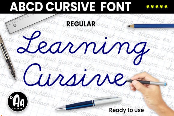 Abcd Cursive Regular: A Warm, Teachable Script Font for Real Branding