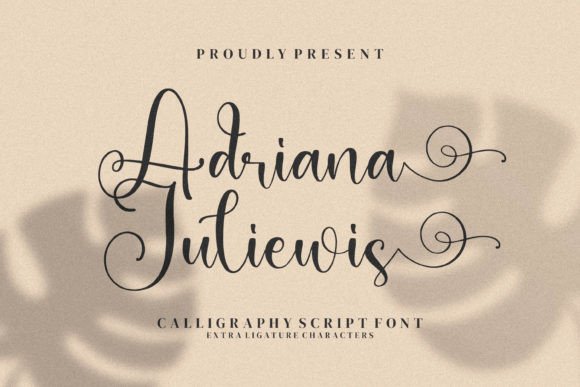 Adriana Juliewis: A Thoughtful Script Font for Calm, Confident Editorial Design
