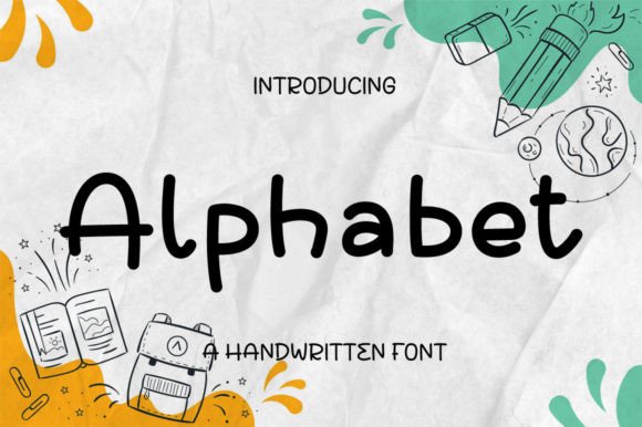 Alphabet: A Handwritten Font That Feels Like a Smile