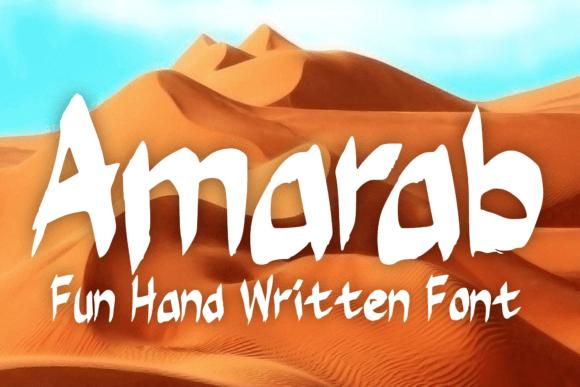 Amarab: A Refined Script with Quiet Confidence