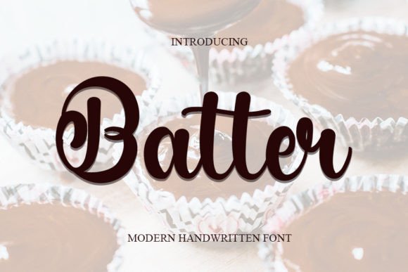 Batter: A Handwritten Font with Editorial Calm