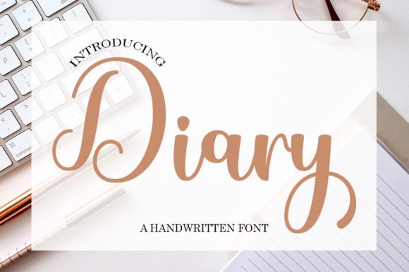 Diary: A Romantic Script Font That Makes Your Campaigns Feel Intentional