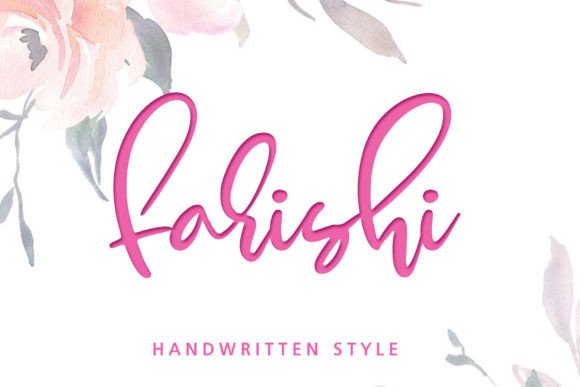 Farishi: A Script Font That Feels Like a Thoughtful Handwritten Note