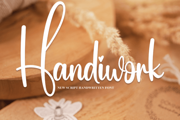 Handiwork: A Thoughtful Handwritten Font for Editorial Warmth
