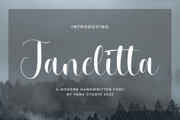 Janelitta Script: A Font That Makes Your Campaign Stand Out