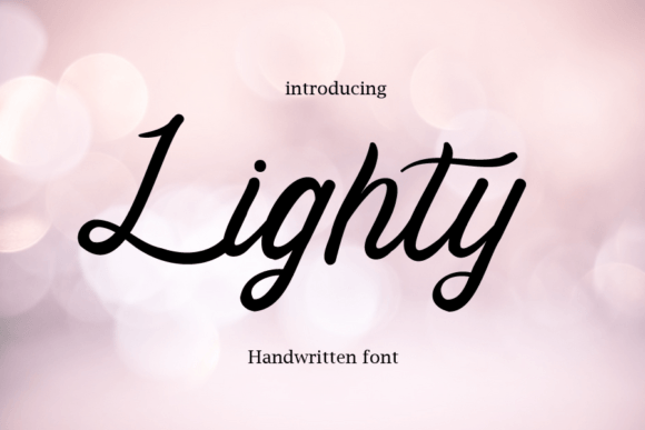 Lighty: A Handwritten Font That Converts Scrollers into Followers