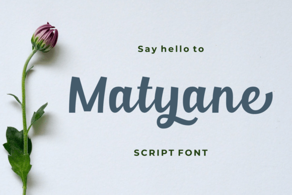 Matyane: The Script Font That Makes Your Campaigns Instantly Legible and Unmistakably You