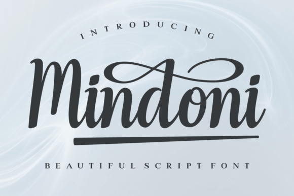 Mindoni: A Refined Script Font for Elegant Brand Identities