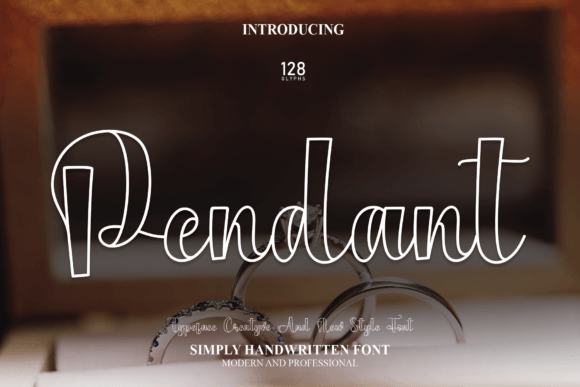 Pendant: A Handwritten Font That Earns Its Place in Real Campaigns