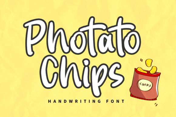 Photato Chips: A Handwritten Font That Builds Brand Trust