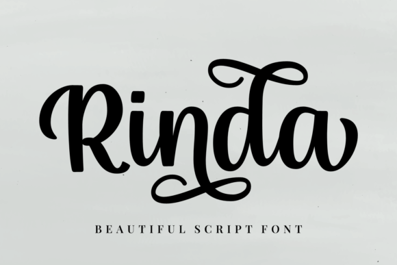 Rinda: A Script Font That Makes Your Campaign Stand Out
