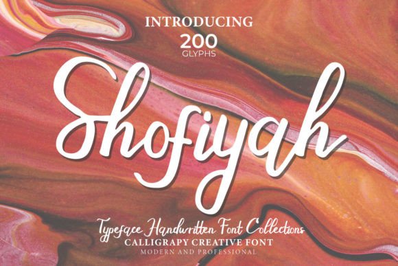 Shofiyah: A Thoughtful Script Font for Editorial Design