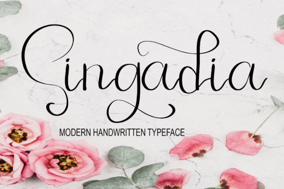 Singadia: A Handwritten Script Font That Makes Your Brand Feel Human