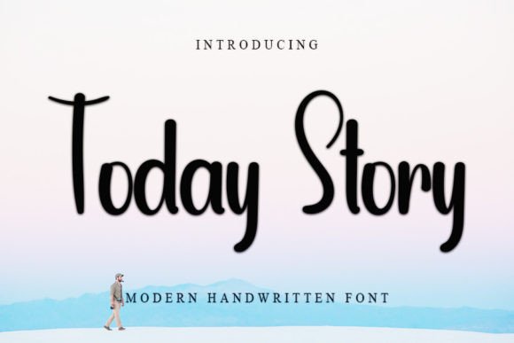 Today Story: A Handwritten Font That Makes Your Brand Feel Human