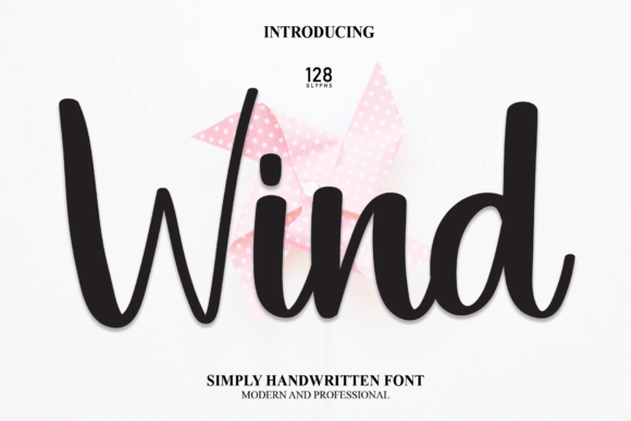Wind: A Handwritten Font That Elevates Marketing Visuals